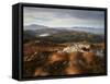 View Towards the Isle of Skye from Plockton Crags, Plockton, Ross Shire, Scotland, United Kingdom, -Jon Gibbs-Framed Stretched Canvas