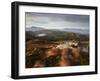 View Towards the Isle of Skye from Plockton Crags, Plockton, Ross Shire, Scotland, United Kingdom, -Jon Gibbs-Framed Photographic Print