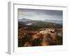 View Towards the Isle of Skye from Plockton Crags, Plockton, Ross Shire, Scotland, United Kingdom, -Jon Gibbs-Framed Photographic Print