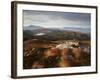 View Towards the Isle of Skye from Plockton Crags, Plockton, Ross Shire, Scotland, United Kingdom, -Jon Gibbs-Framed Photographic Print