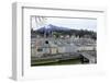 View towards the old town, Salzburg, Austria, Europe-Hans-Peter Merten-Framed Photographic Print