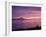 View towards the Pico Island at sunset, Sao Jorge Island, Azores, Portugal, Atlantic, Europe-Karol Kozlowski-Framed Premium Photographic Print