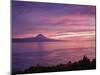 View towards the Pico Island at sunset, Sao Jorge Island, Azores, Portugal, Atlantic, Europe-Karol Kozlowski-Mounted Premium Photographic Print