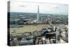 View towards the Shard from the Sky Garden, London, EC3, England, United Kingdom, Europe-Ethel Davies-Stretched Canvas