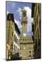 View Towards the Tower of the Palazzo Vecchio, Florence, Tuscany, Italy-John Woodworth-Mounted Photographic Print