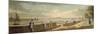 View Towards Westminster from the Terrace of Somerset House-Paul Sandby-Mounted Giclee Print