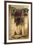 View under the Grand Portico, Philae, from Egypt and Nubia, Vol.1-David Roberts-Framed Giclee Print