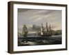 View up the Teign-Thomas Luny-Framed Giclee Print