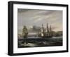 View up the Teign-Thomas Luny-Framed Giclee Print