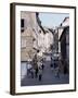 View up Via Raffaello, Urbino, Marche, Italy-Richard Ashworth-Framed Photographic Print