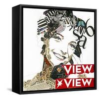 View View-Ines Kouidis-Framed Stretched Canvas