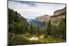 View west along the Ordesa Valley to distant Mondarruego and Otal peaks, Ordesa National Park, Pyre-Robert Francis-Mounted Photographic Print