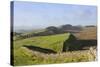 View West from Kings Hill to Housesteads Crags and Cuddy's Crags-James Emmerson-Stretched Canvas