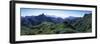 View West from Route Gc210, with Roque Bentayga on the Left, Gran Canaria, Canary Islands, Spain-Kim Hart-Framed Photographic Print