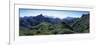 View West from Route Gc210, with Roque Bentayga on the Left, Gran Canaria, Canary Islands, Spain-Kim Hart-Framed Photographic Print