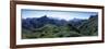 View West from Route Gc210, with Roque Bentayga on the Left, Gran Canaria, Canary Islands, Spain-Kim Hart-Framed Photographic Print