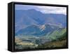 View West from the Crown Range Towards Arrowtown, West Otago, New Zealand-Robert Francis-Framed Stretched Canvas