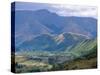 View West from the Crown Range Towards Arrowtown, West Otago, New Zealand-Robert Francis-Stretched Canvas