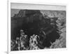 View With Rock Formation Different Angle "Grand Canyon National Park" Arizona. 1933-1942-Ansel Adams-Framed Art Print