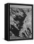 View With Shadowed Ravine "Grand Canyon From South Rim 1941" Arizona.  1941-Ansel Adams-Framed Stretched Canvas