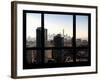 View with the One World Trade Center (1WTC) - Theater District, Manhattan, New York, USA-Philippe Hugonnard-Framed Photographic Print