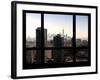 View with the One World Trade Center (1WTC) - Theater District, Manhattan, New York, USA-Philippe Hugonnard-Framed Photographic Print