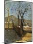 View with Trees, Country Study Triptych, 1861-Silvestro Lega-Mounted Giclee Print