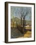 View with Trees, Country Study Triptych, 1861-Silvestro Lega-Framed Giclee Print