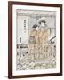 Viewing Cherry Blossoms-Torii Kiyonaga-Framed Giclee Print