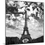 Viewing the Eiffel-David Innes-Mounted Art Print