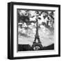 Viewing the Eiffel-David Innes-Framed Art Print