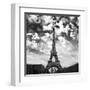 Viewing the Eiffel-David Innes-Framed Art Print