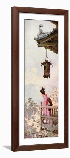 Viewing the Plum Blossoms-Ella Du Cane-Framed Giclee Print