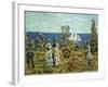 Viewing the Sailboats-Maurice Brazil Prendergast-Framed Giclee Print