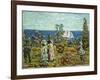 Viewing the Sailboats-Maurice Brazil Prendergast-Framed Giclee Print