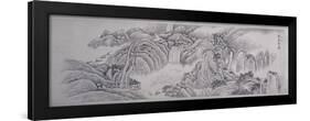 Viewing the Waterfalls at Longqiu, 1847-Dai Xi-Framed Giclee Print