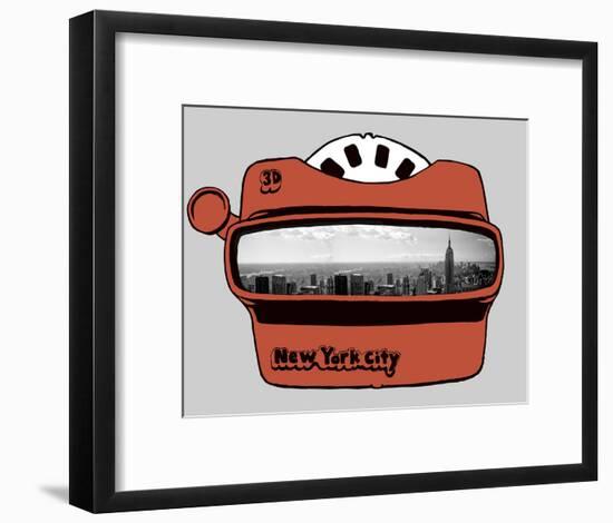 Viewmaster-Urban Cricket-Framed Art Print