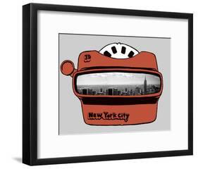 Viewmaster-Urban Cricket-Framed Art Print