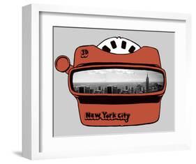 Viewmaster-Urban Cricket-Framed Art Print