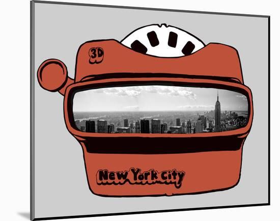Viewmaster-Urban Cricket-Mounted Art Print