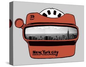 Viewmaster-Urban Cricket-Stretched Canvas