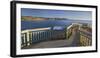 Viewout at the Castle Point, Wellington, North Island, New Zealand-Rainer Mirau-Framed Photographic Print