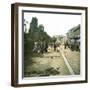 Viewpoint of the Charles Jean Street Leading to the Castle, Oslo (Former Christiania), Norway-Leon, Levy et Fils-Framed Photographic Print