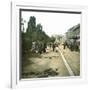 Viewpoint of the Charles Jean Street Leading to the Castle, Oslo (Former Christiania), Norway-Leon, Levy et Fils-Framed Photographic Print