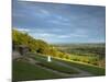 Viewpoint on Box Hill, 2012 Olympics Cycling Road Race Venue, View South over Brockham, Near Dorkin-John Miller-Mounted Photographic Print