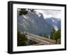 Viewpoint Stegastein Near Aurlandsvangen, Aurlandsfjorden, Sogn Og Fjordane, Norway, Scandinavia, E-Hans Peter Merten-Framed Photographic Print