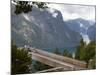 Viewpoint Stegastein Near Aurlandsvangen, Aurlandsfjorden, Sogn Og Fjordane, Norway, Scandinavia, E-Hans Peter Merten-Mounted Photographic Print