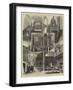 Views at the Charter House-null-Framed Giclee Print