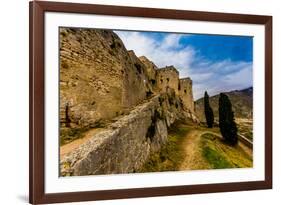 Views from the Fortress of Klis, where Game of Thrones was filmed, Croatia, Europe-Laura Grier-Framed Photographic Print