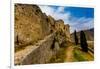 Views from the Fortress of Klis, where Game of Thrones was filmed, Croatia, Europe-Laura Grier-Framed Photographic Print